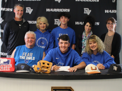 Senior right fielder Aidan Hyams signed with Southern Connecticut State University – Division II